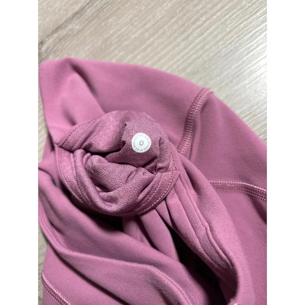 Lululemon Groove 0 Super High-Rise Flared Pant Pink Mauve Nulu Yoga Pants Active